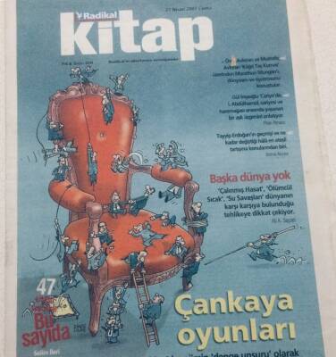Radikal Gazetesi Kitap Eki 27 Nisan 2007 - Çankaya Oyunları GZ47655 - 1