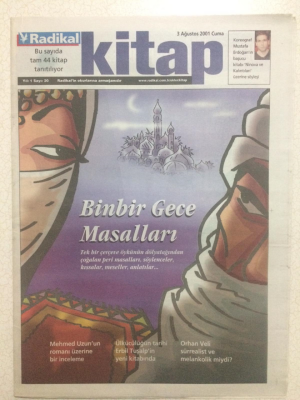Radikal Gazetesi Kitap Eki 3 Ağustos 2001 - Binbir Gece Masalları GZ23723 - 1