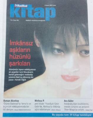 Radikal Gazetesi Kitap Eki 4 Kasım 2005 - İmkansız Aşkların Hüzünlü Şarkıları GZ41483 - 1