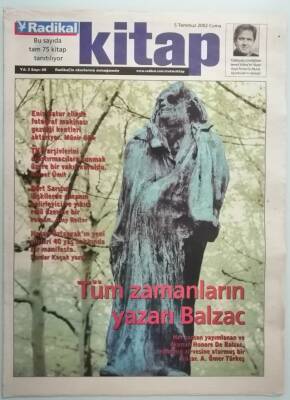 Radikal Gazetesi Kitap Eki 5 Temmuz 2002 Korkuları Kucaklayan Gece -GZ37116 - 1