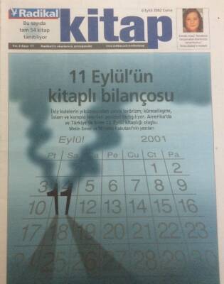 Radikal Gazetesi Kitap Eki 6 Eylül 2002 - 11 Eylülün Kitaplı Bilançosu GZ35335 - 1