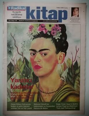Radikal Gazetesi Kitap Eki 7 Mart 2003 Yaratıcı Kadınlar -GZ33199 - 1