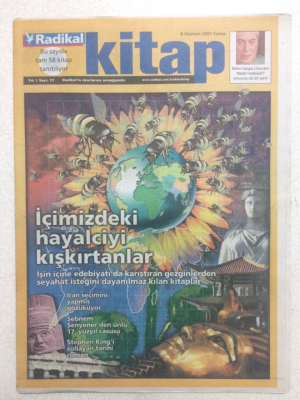 Radikal Gazetesi Kitap Eki 8 Haziran 2001 - İçimizdeki Hayalciyi Kışkırtanlar GZ23719 - 1