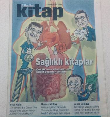 Radikal Gazetesi Kitap Eki - 8 Temmuz 2005 - Sağlıklı Kitaplar GZ46750 - 1