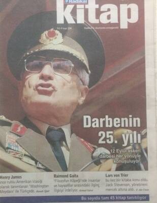 Radikal Gazetesi Kitap Eki 9 Eylül 2005 - Darbenin 25.Yılı GZ34996 - 1