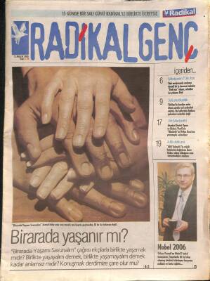Radikal Gazetesi Radikal Genç Eki 12 Aralık 2006 - Stern Raporu Niçin Çok Önemli ? - İETT Bize Ne Kaybettiriyor ? GZ125019 - 1