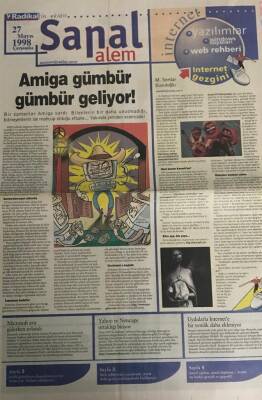 Radikal Gazetesi Sanal Alem Eki 27 Mayıs 1998-Sanal Devrim Okulları GZ45362 - 2