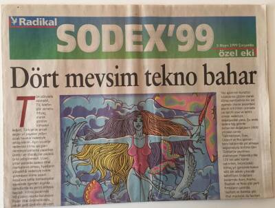Radikal Gazetesi Sodex99 Özel Eki 5 Mayıs 1999 - Dört Mevsim Tekno Bahar GZ22025 - 1