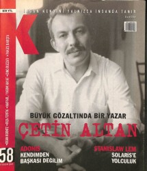 Radikal İki Dergisi Sayı58 9 Kasım 2007 - Çetin Altan, George Clooney, Adonis, Rıza Tevkif NDR74332 - Gökçekoleksiyon
