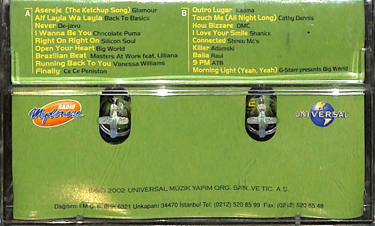 Radio Mydonose Best Of Dance - 50 Greatest Party Hits Of All Times Kaset (İkinci El) KST27596 - 2