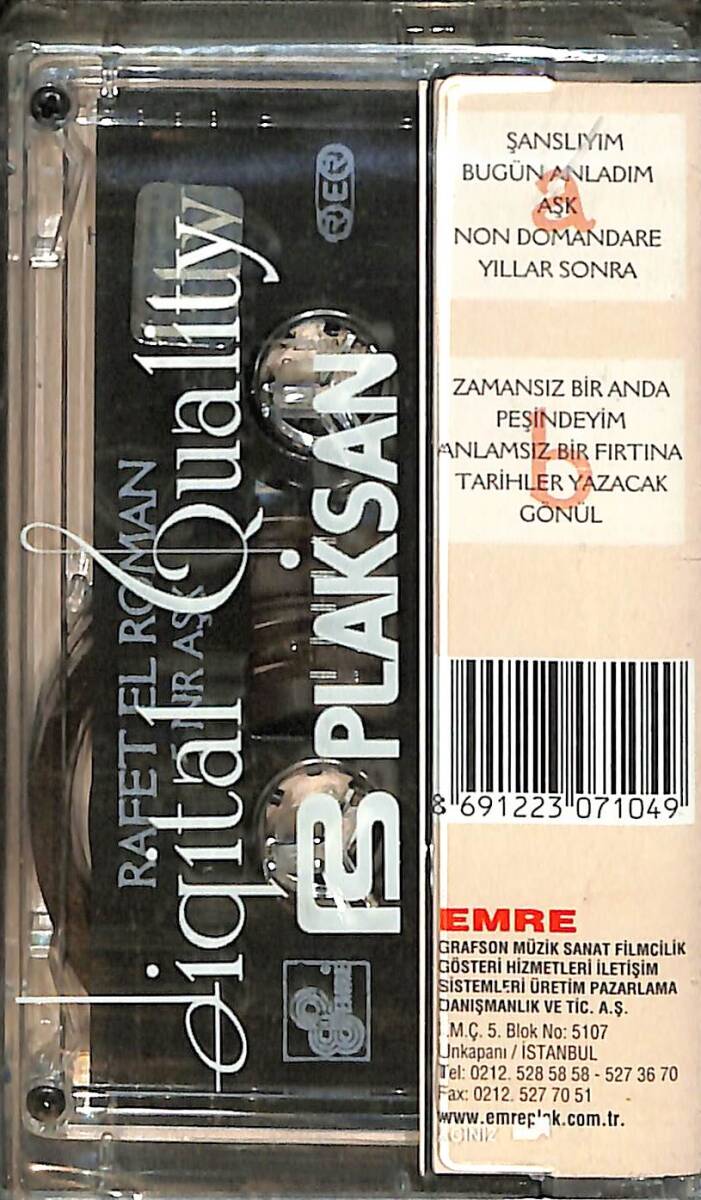 Rafet El Roman - 5 Nr Aşk Kaset (Sıfır) KST26959 - 2