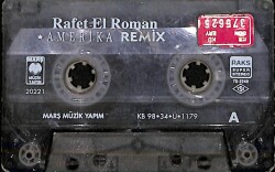Rafet El Roman - Amerika Remix Kaset (Kırmızı Bandrol - İkinci El) KST27746 - 2
