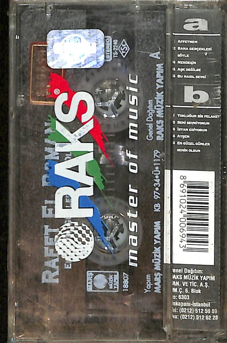 Rafet El Roman – En Güzel Günler Senin Olsun Kaset (Sıfır Kaset) KST28796 - 2