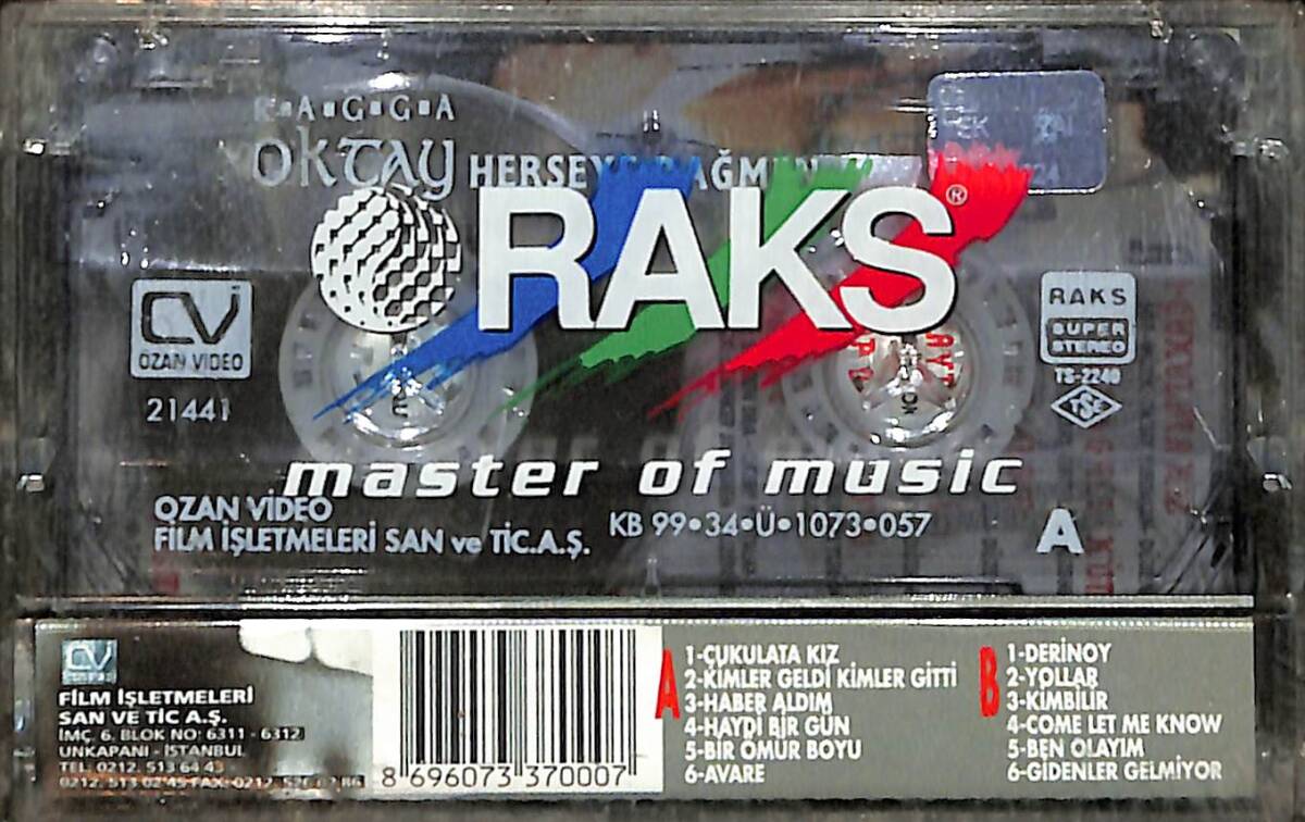 Ragga Oktay - Herşeye Rağmen Kaset (Sıfır Kaset) KST29507 - 2