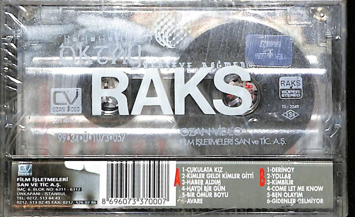 Ragga Oktay - Herşeye Rağmen Kaset (Sıfır Kaset) KST29629 - 2