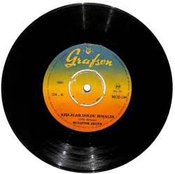 Muzaffer Akgün - Kışlalar Doldu Boşaldı / Düz Mahalle İçinde PLAK (10/6.5) PLK24764 - Gökçekoleksiyon