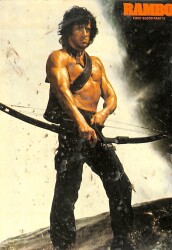 Rambo Kartpostal (Küçük Boy) KRT24279 - Gökçekoleksiyon
