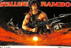 Rambo Kartpostal (Orta Boy) KRT23489 - Gökçekoleksiyon