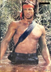 Rambo Kartpostal (Orta Boy) KRT23497 - Gökçekoleksiyon