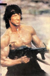Rambo Kartpostal (Orta Boy) KRT23498 - Gökçekoleksiyon