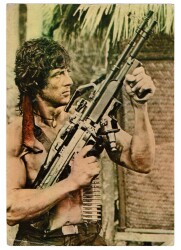 Rambo - Sylvester Stallone Büyükboy Kartpostal KRT9247 - Gökçekoleksiyon