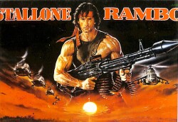 Rambo - Sylvester Stallone Kartpostal KRT3544 - Gökçekoleksiyon