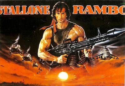 Rambo - Sylvester Stallone Kartpostal KRT3544 - 1