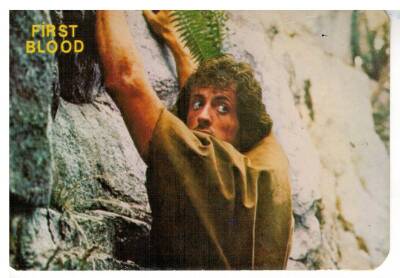 Rambo - Sylvester Stallone Kartpostal KRT8079 - 1