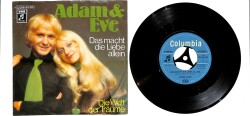 Adam & Eve - Das Macht Die Liebe Allein / Die Welt Der Träume Plak (10/7.5) PLK26149 - Gökçekoleksiyon