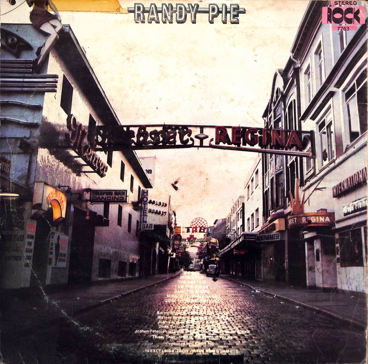 Randy Pie - Kitsch LP PLAK (Açıklamayı Okuyunuz) PLK26727 - 2
