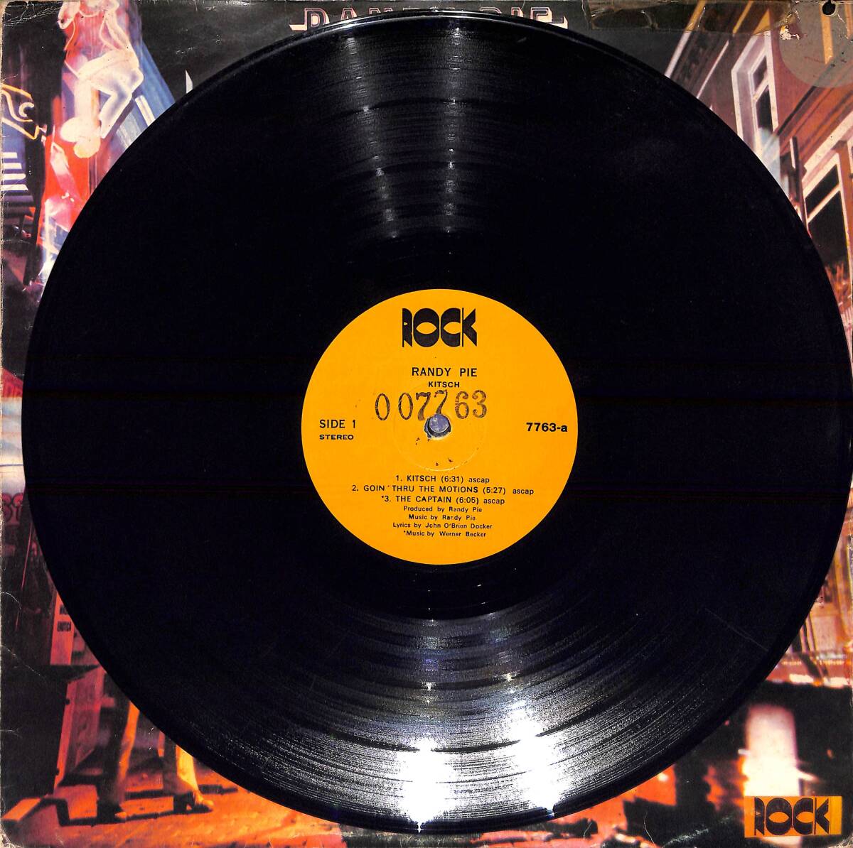Randy Pie - Kitsch LP PLAK (Açıklamayı Okuyunuz) PLK26727 - 3
