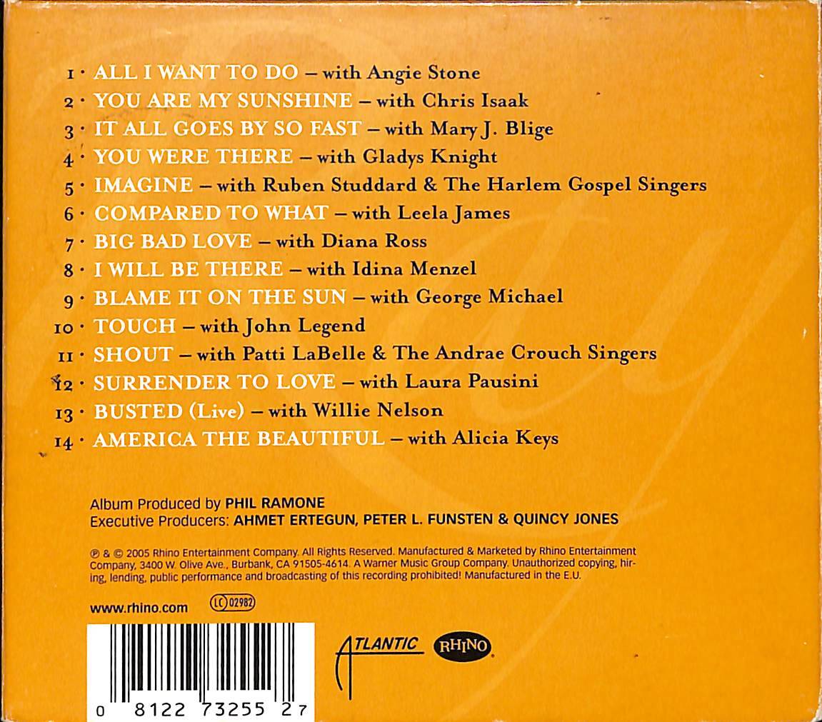 Ray Charles - Genius Friends CD (İkinci El) CD5418 - 2