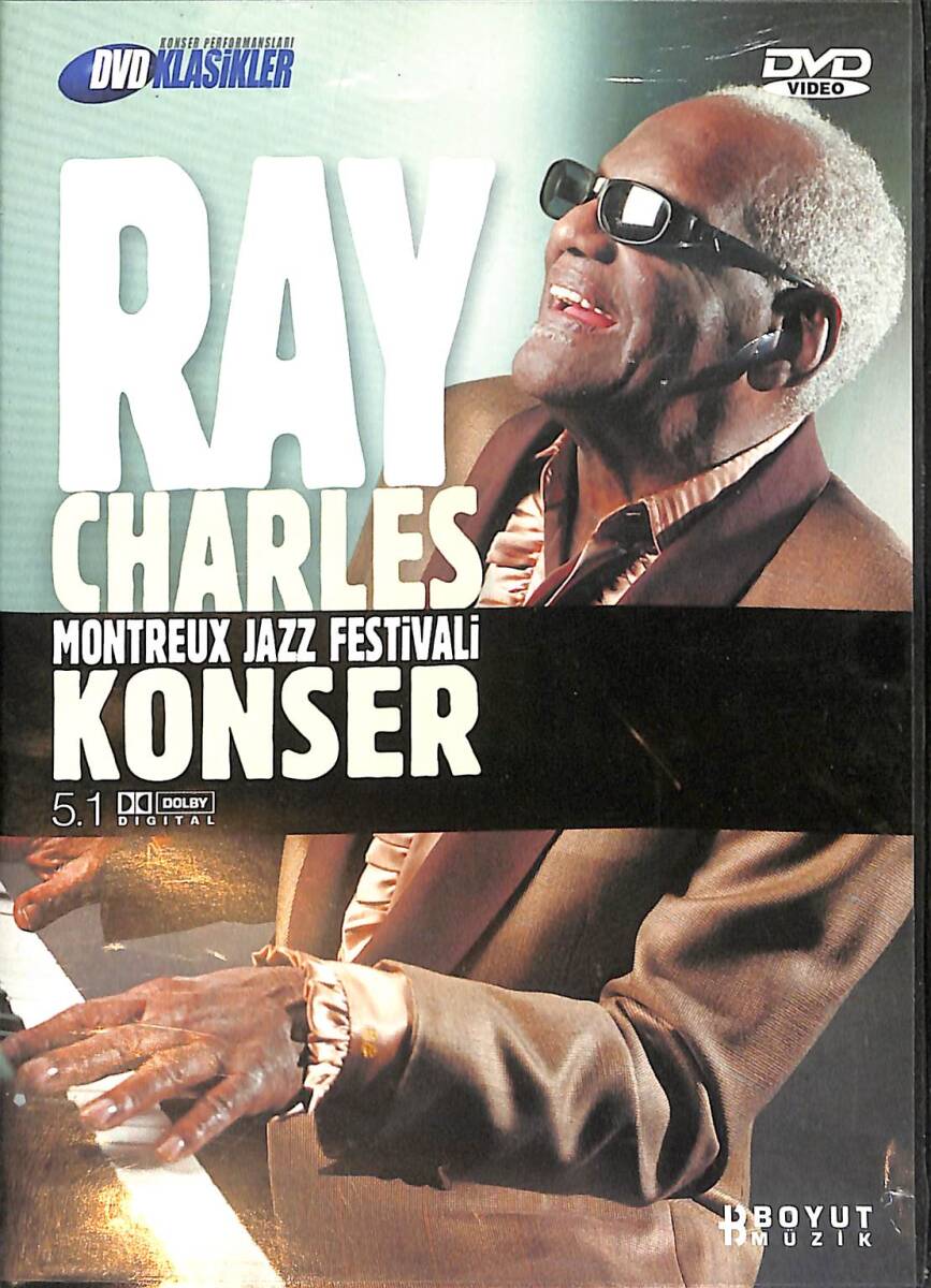 Ray Charles Montreux Jazz Festivali DVD (İkinci El) DVD2768 - 1