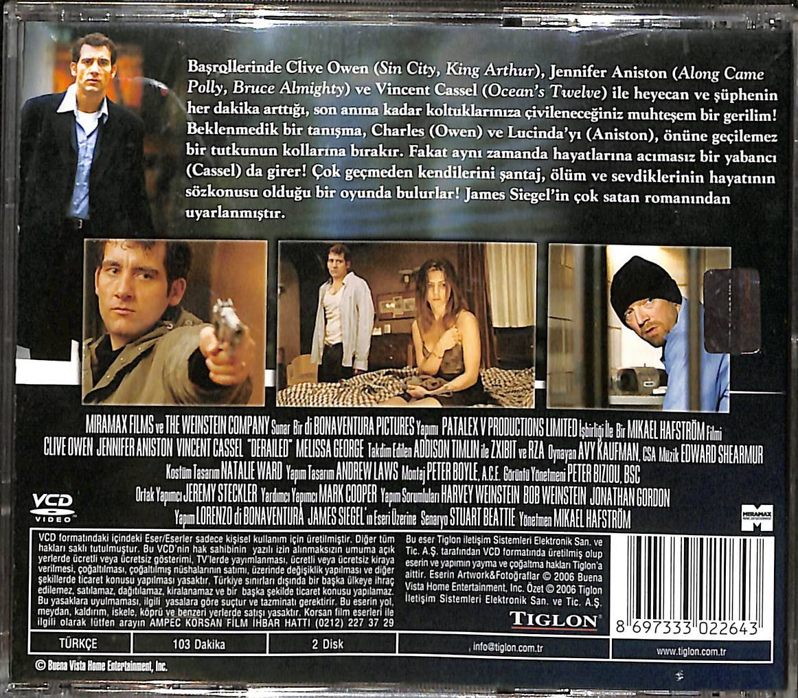 Raydan Çıkanlar – Derailed (2005) Orijinal VCD Film VCD28865 - 2