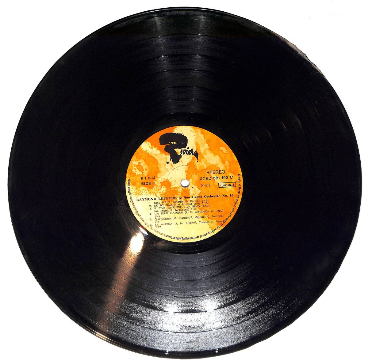Raymond Lefevre et Son Grand Orchestre No 15 LP PLAK (Açıklamayı Okuyunuz) PLK26658 - 2