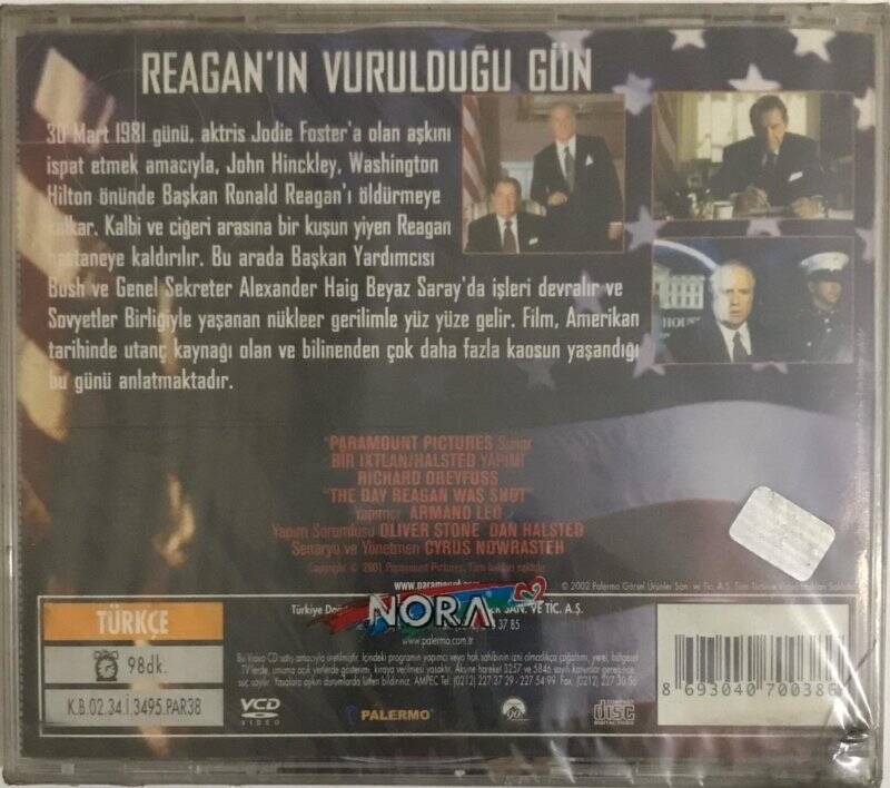 Reagan`ın Vurulduğu Gün VCD Film VCD5193 - 2