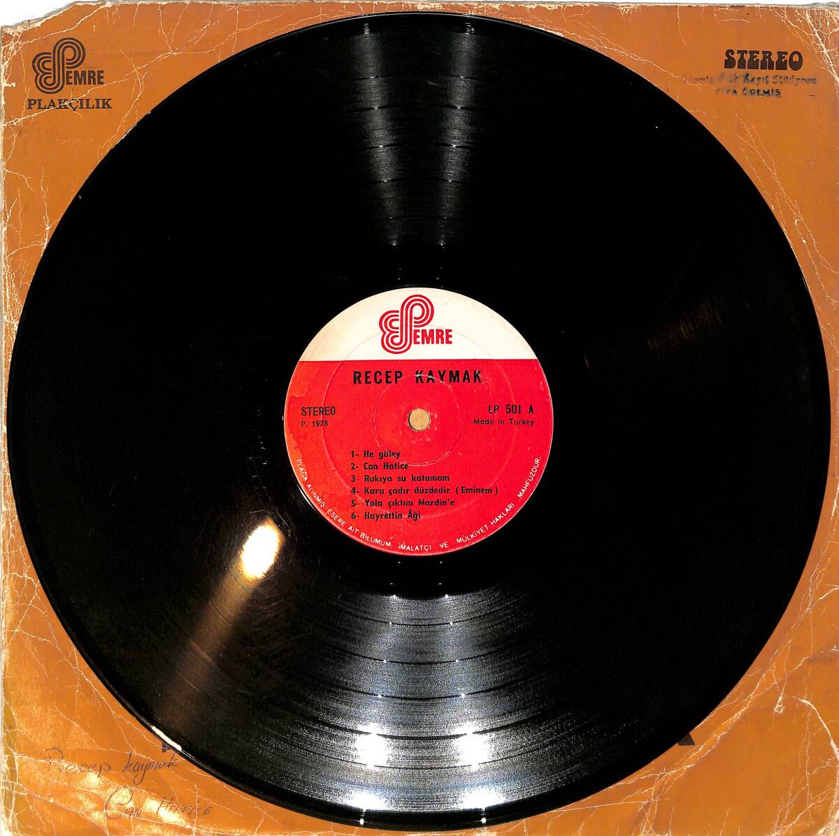 Recep Kaymak - Can Hatice LP PLAK (10/6.5) PLK26498 - 3