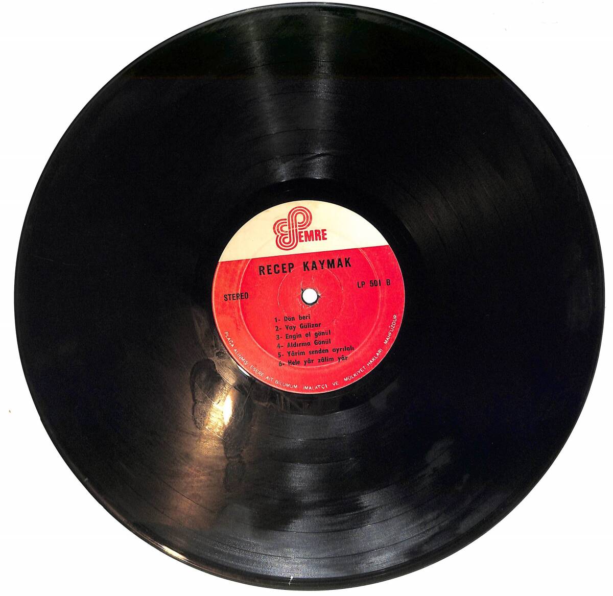 Recep Kaymak – Can Hatice LP PLAK (Açıklamayı Okuyunuz) PLK26629 - 2