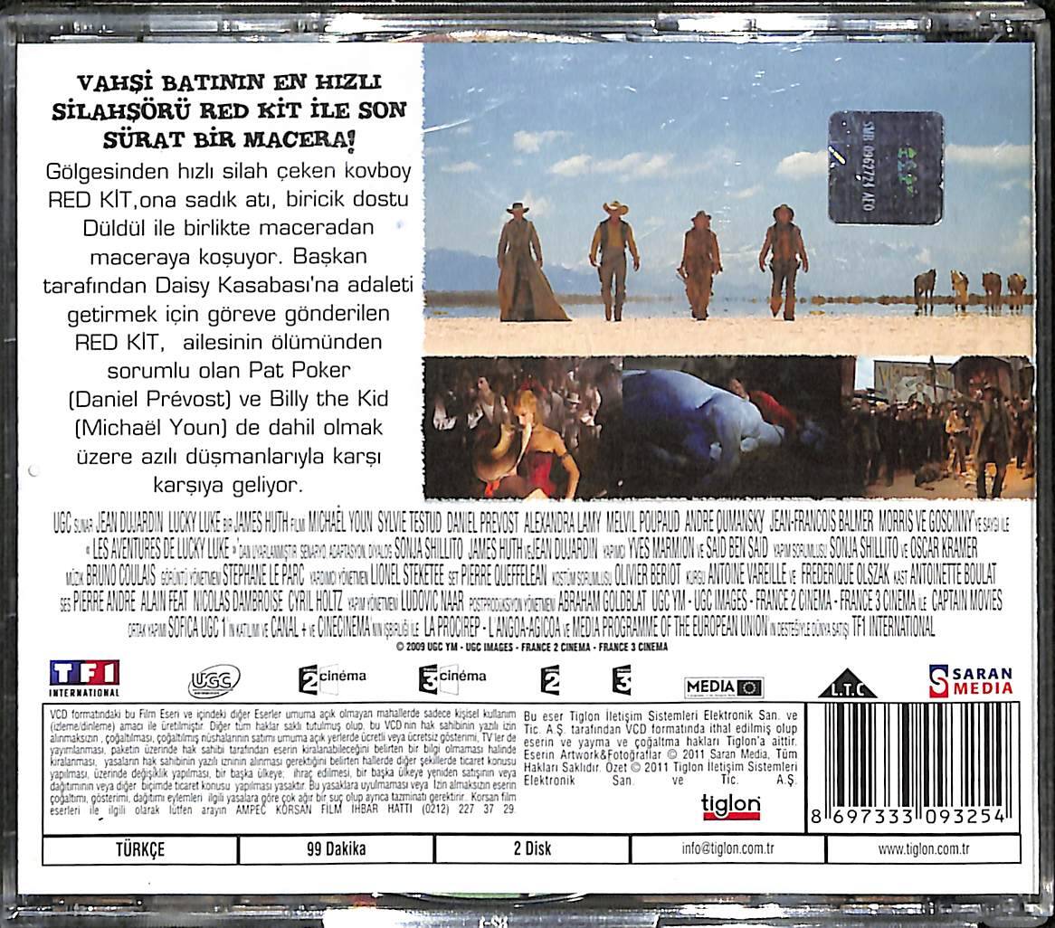 Red Kit - Lucky Luke (2009) Orjinal VCD Film ' Jean Dujardin ' VCD28244 - 2