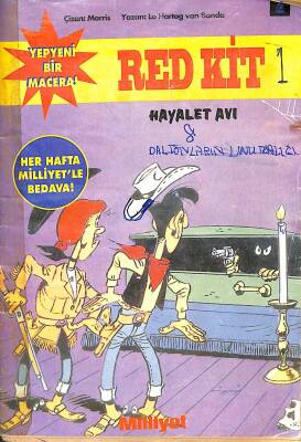 Red Kit - Sayı 2 Hayalet Avı - Yıl 1994 ( Milliyet Gazetesi ) NDR81745 - 1
