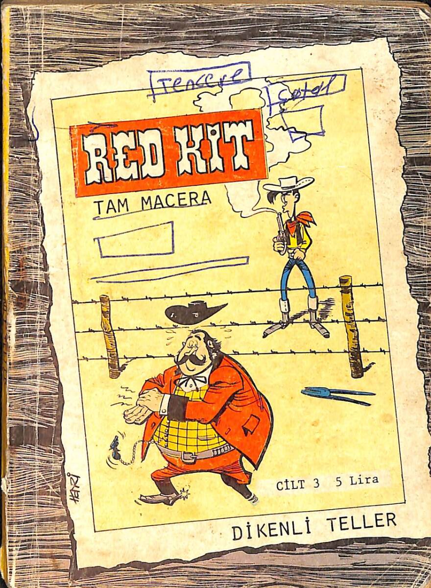 RED KIT Tam Macera Cilt:3 (Sayı 7,8,9) Çizgi Roman - Dikenli Teller NDR98579 - 1