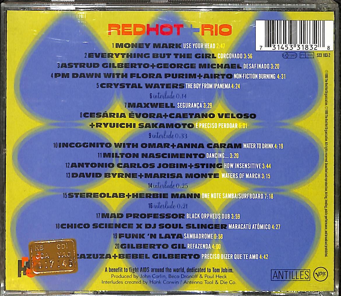 Redhot+Rio CD (İkinci El) CD4362 - 2