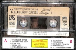 Refet Kayserilioğlu - Yolculuğun Gayesi - Gönül Müziği 1 Orijinal Kaset (ikinci El) * Çağdaş Kasetçilik - Kağıt Baskı - Sarı Bandrol - 1988 * KST30329 - 2