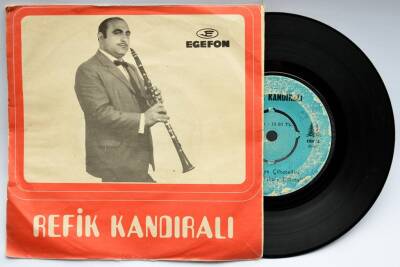 Refik Kandıralı 1-Bahriye Çiftetellisi 2-Tarihi Sulukule Çiftetellisi Mini LP PLK4491 - 1