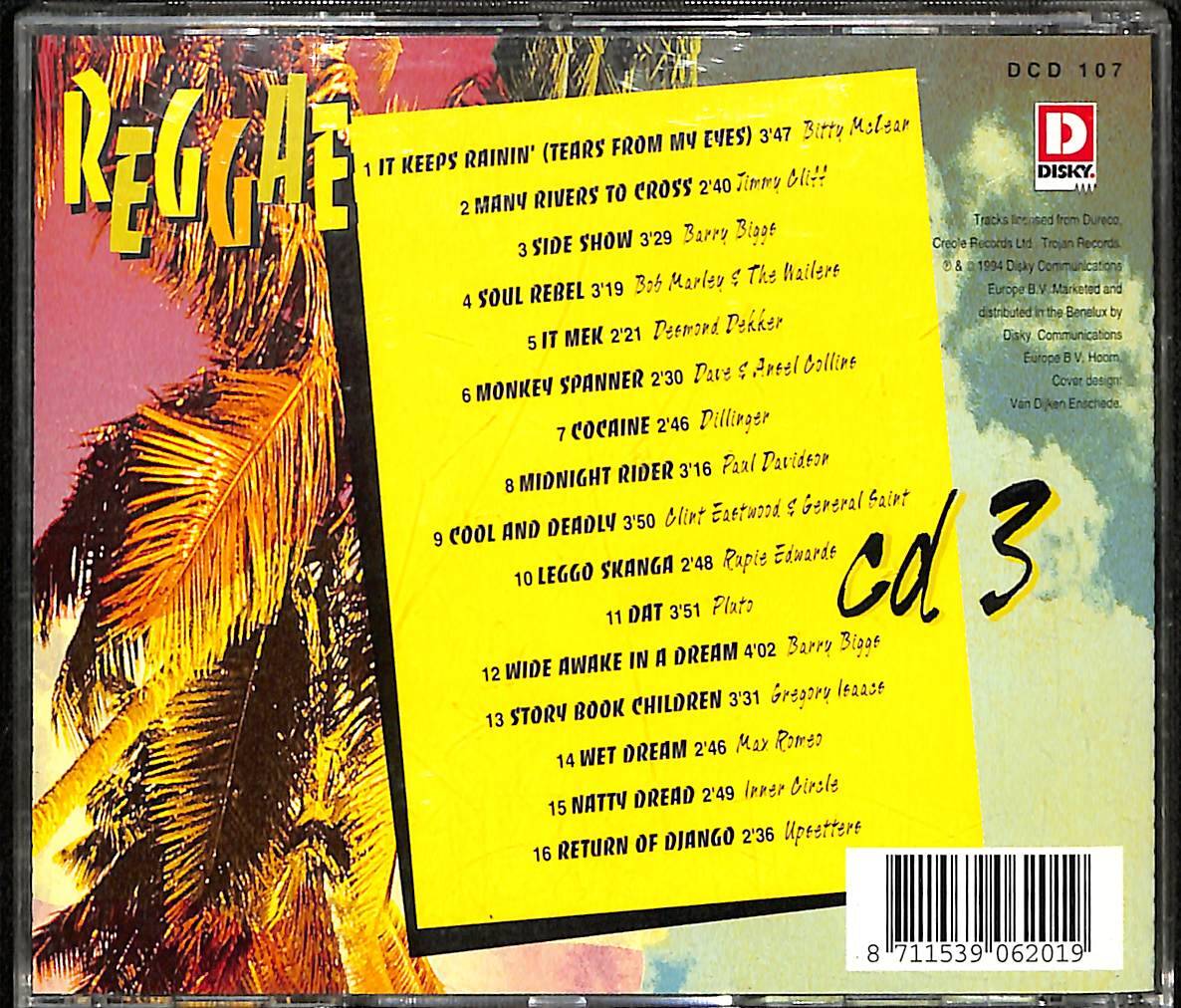 Reggae 3 CD (İkinci El) CD4635 - 2
