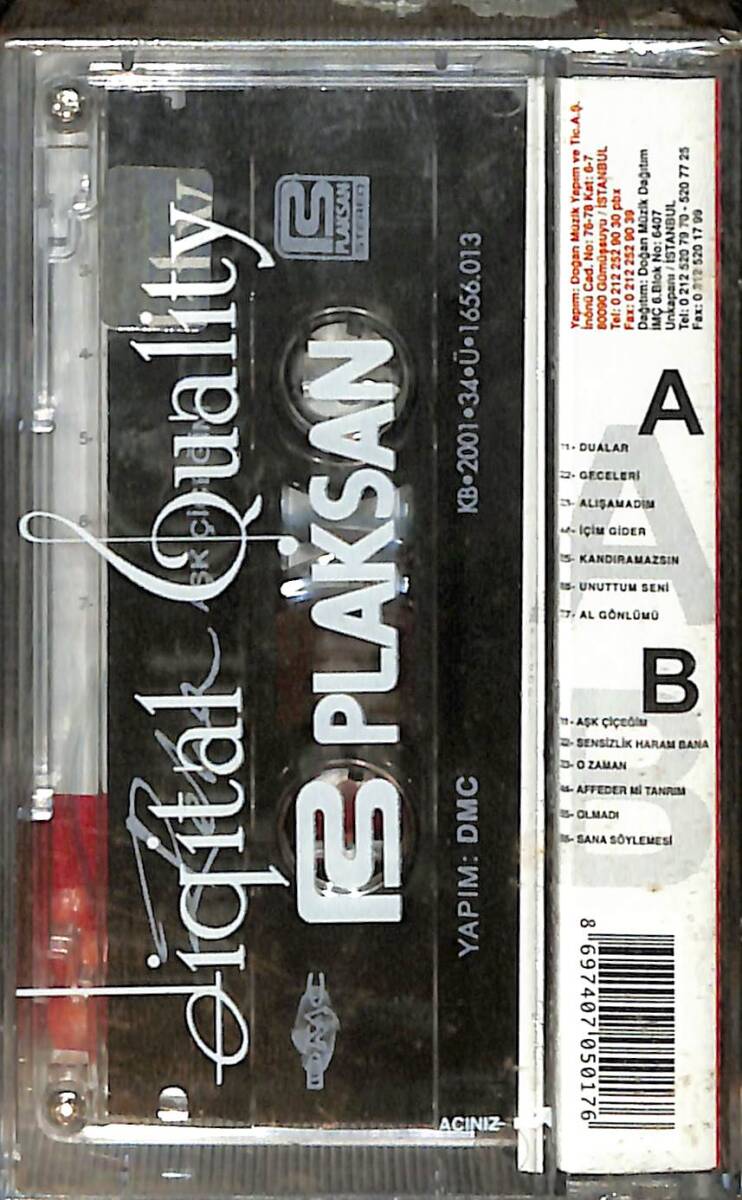Reha - Aşk Çiçeğim Kaset (Sıfır) KST26864 - 2