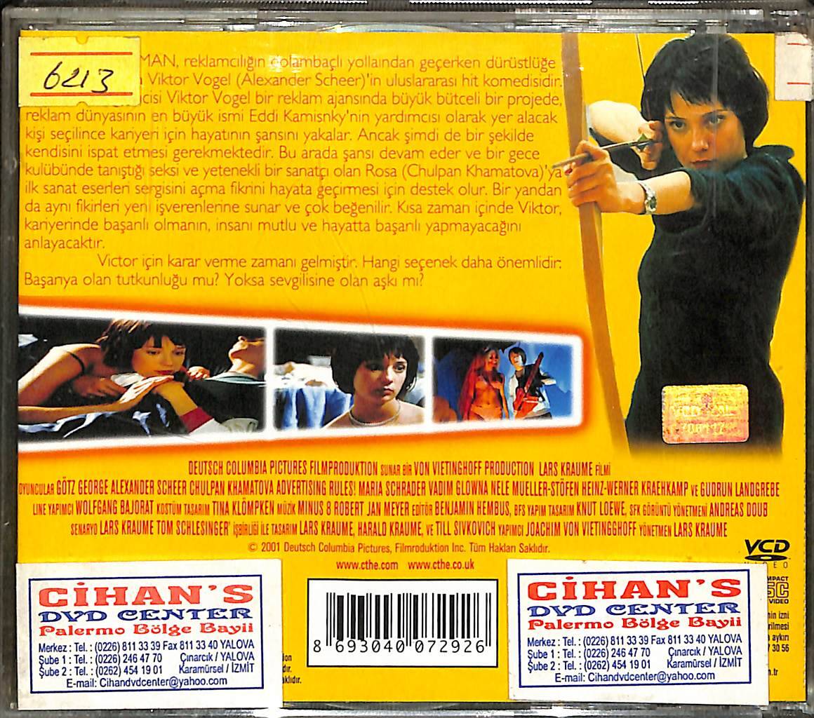 Reklamcı Olduğumu Söylemeyin VCD Film (İkinci El) VCD27546 - 2