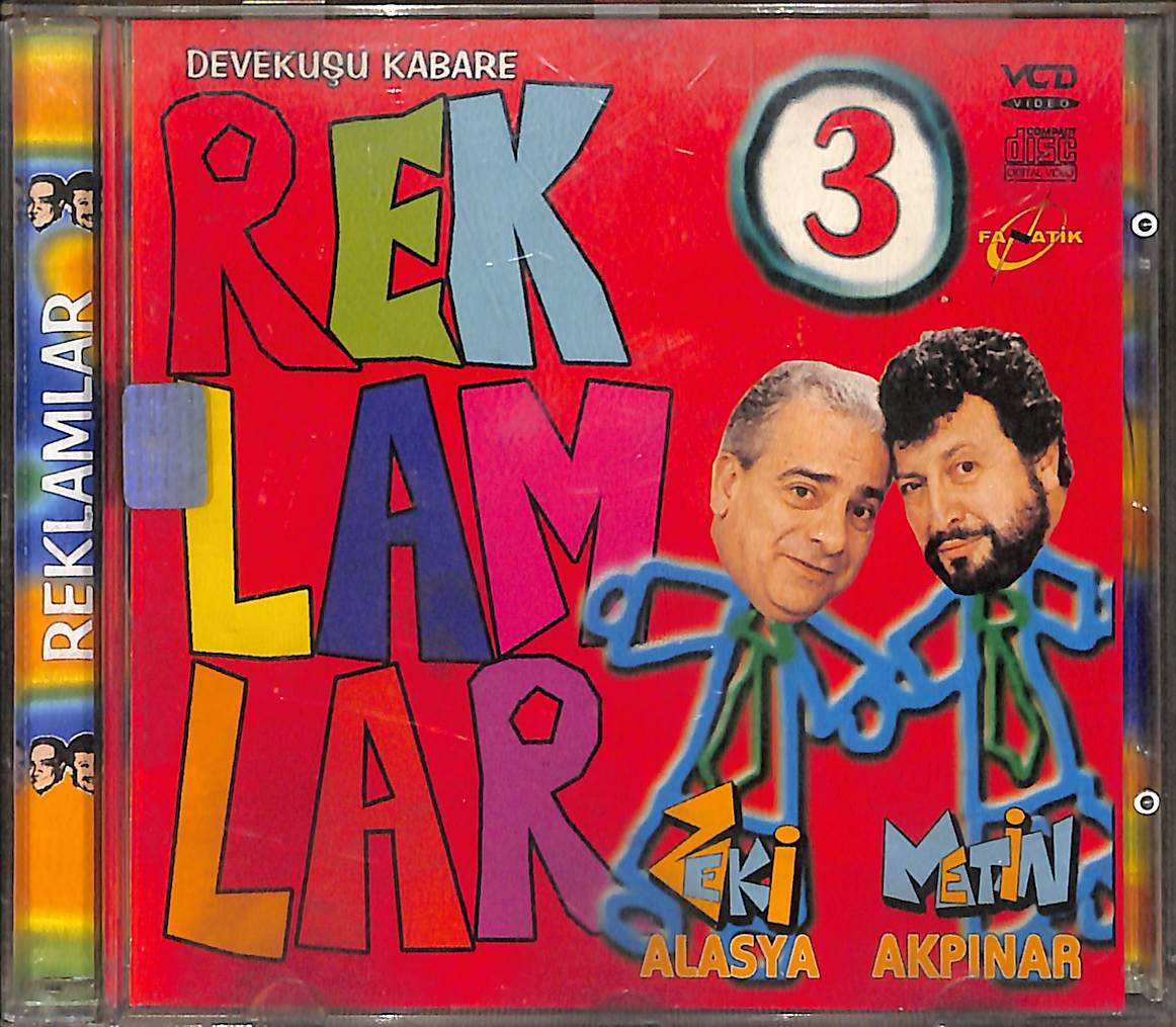 Reklamlar 3 (Zeki Alasya - Metin Akpınar) VCD Film VCD27349 - 1