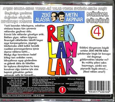Reklamlar 4 VCD Film (108) VCD21491 - 2