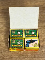 Rekor 1990s Otomatik Tabanca Şerit Kapsülleri Tam Dolu Kutu AOB4849 - 4